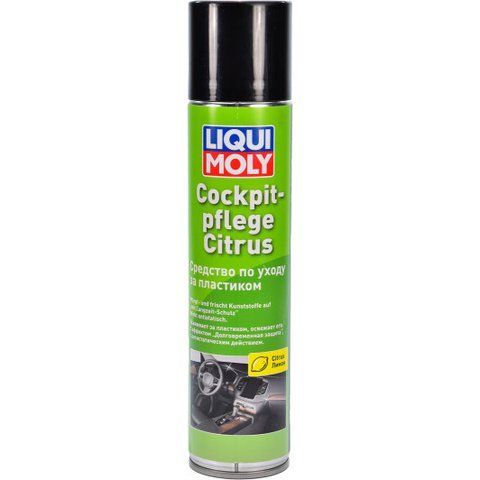 Liqui Moly Cockpit Pflege Citrus лимон, 300 мл (7581) полироль для салона фото