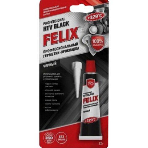 Felix Professional RTV черный формирователь прокладок, 32 мл (411040062) фото
