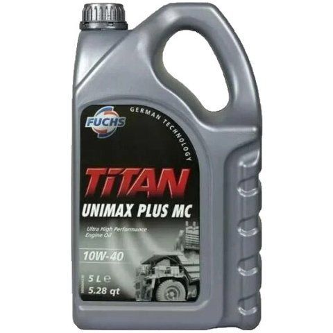 Fuchs Titan Unimax Plus MC 10W-40, 5 л (600803520) моторное масло фото