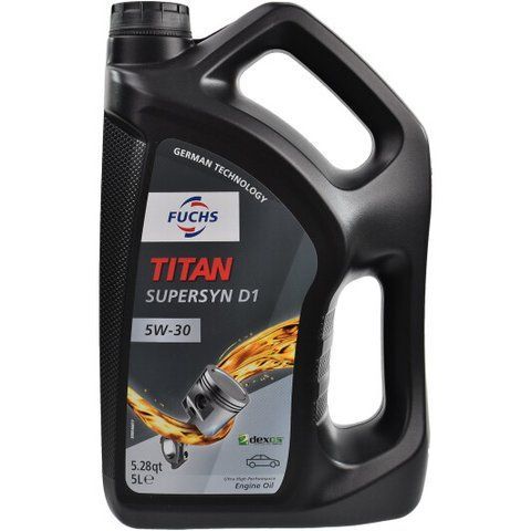 Fuchs Titan Supersyn D1 5W-30 5 л, (601744204) моторна олива фото