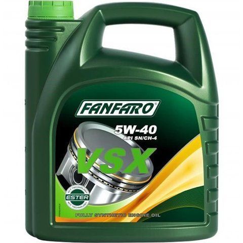 Fanfaro VSX 5W-40, 5 л (FF67025) моторна олива фото