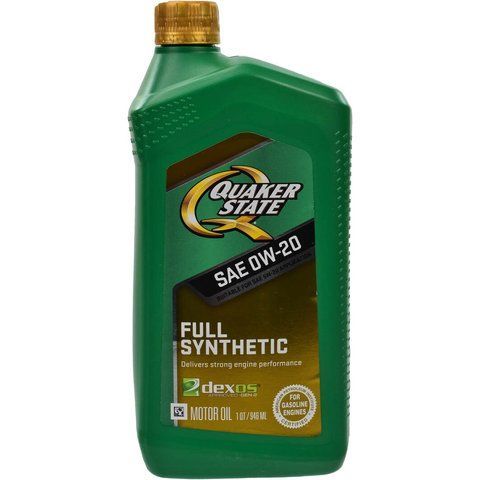 Quaker State Full Synthetic 0W-20, 0,95 л (550046176) моторное масло фото