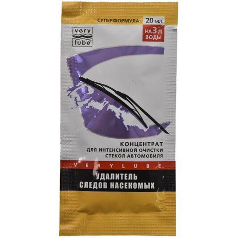 Очисник Xado Verylube Insect Trace Remover XB40104 20 мл фото