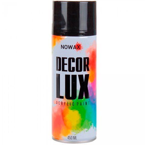 Nowax Decor Lux 9005 черный матовый, 450 мл (NX48011) краска фото