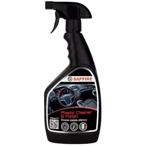 Sapfire Plastic Cleaner&Polish, 710 мл (748100) полироль для салона фото