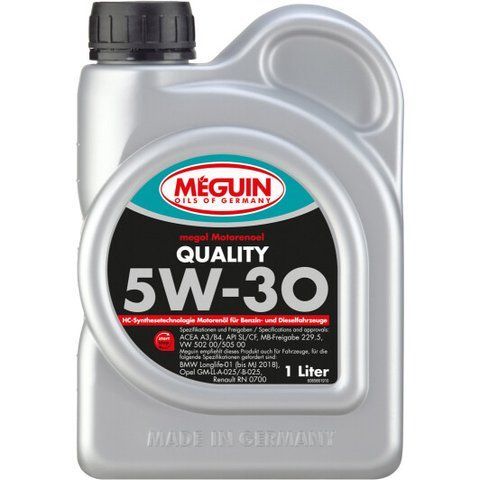 Meguin Quality 5W-30 1 л (6566) моторна олива фото