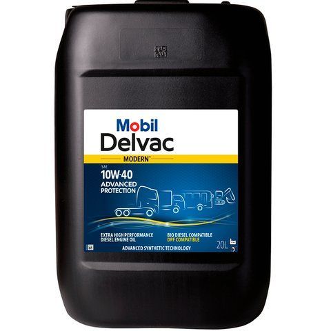 Mobil Delvac Modern Advanced Protection 10W-40, 20 л (157068) моторное масло фото