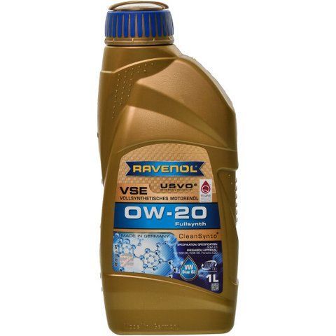 Ravenol VSE 0W-20 1 л, (1111112001) моторное масло фото