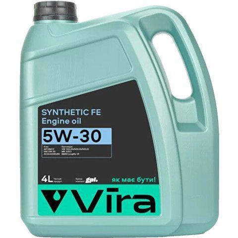 VIRA Synthetic FE 5W-30 4 л, (VI0267) моторна олива фото