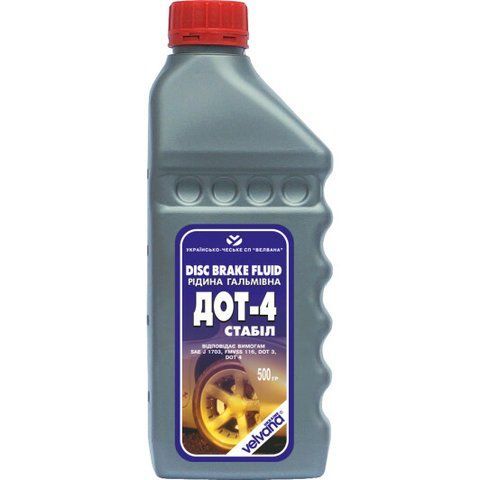 Velnord Стабил DOT 3 / DOT 4, 0,5 л (40711003) тормозная жидкость пластиковая тара фото