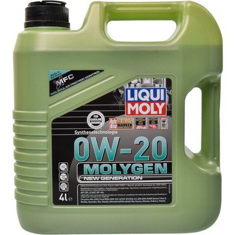 Liqui Moly Molygen New Generation 0W-20 4 л, (21357) моторное масло фото