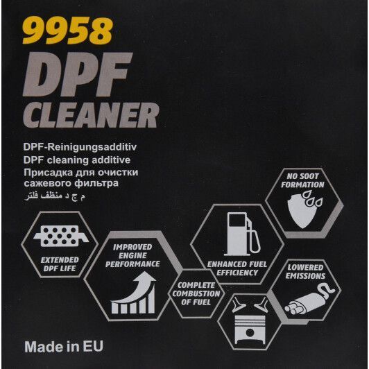 Mannol DPF Cleaner, 400 мл (9958) присадка фото