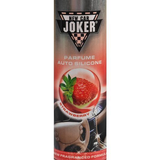 Полироль для салона Joker Parfume Auto Silicone клубника 200 мл 11100142 фото