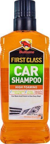 Концентрат автошампуня Bullsone First Class Car Shampoo Orange Fragrance с эфирным маслом фото
