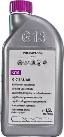 VAG G13 фіолетовий, 1,5 л (GA13A8JM1) концентрат антифризу фото