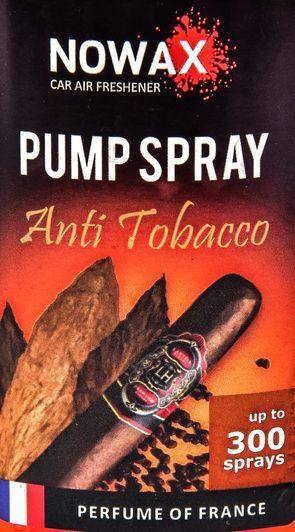 Nowax Pump Spray Anti Tobacco, 75 мл (NX07517) ароматизатор фото