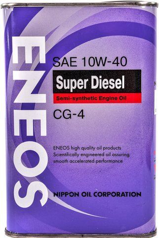Eneos Super Diesel CG-4 10W-40 1 л, моторна олива фото