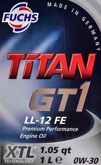 Fuchs Titan Gt1 LL-12 FE 0W-30 (1 л) моторна олива фото