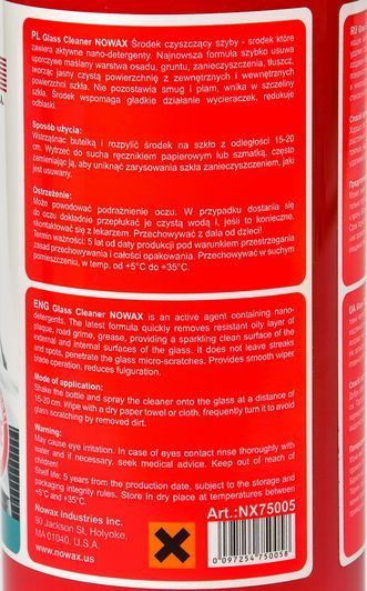 Очисник салону Nowax Plastic Cleaner 750 мл NX75012 фото