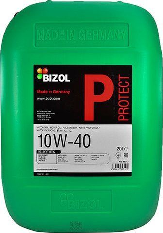 Bizol Protect 10W-40 20 л, (85312) моторное масло фото