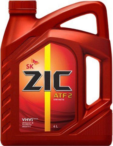 ZIC ATF 2, 4 л (163130) синтетическое трансмиссионное масло фото