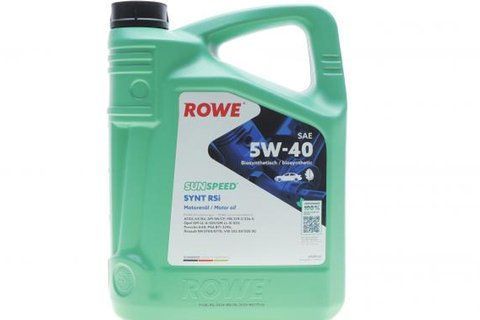 Rowe HC Sunspeed Synt RSi 5W-40, 5 л (4920068005099) моторное масло фото