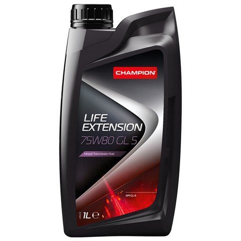 Champion Life Extension GL 5 75W-80, 1 л (8204104) полусинтетическое трансмиссионное масло фото