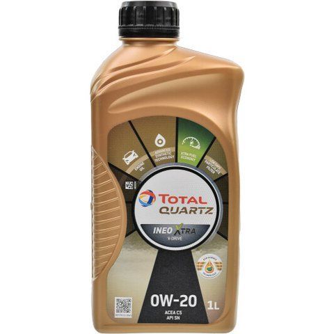 Total Quartz Ineo Xtra V-Drive 0W-20 1 л (216250) моторна олива фото
