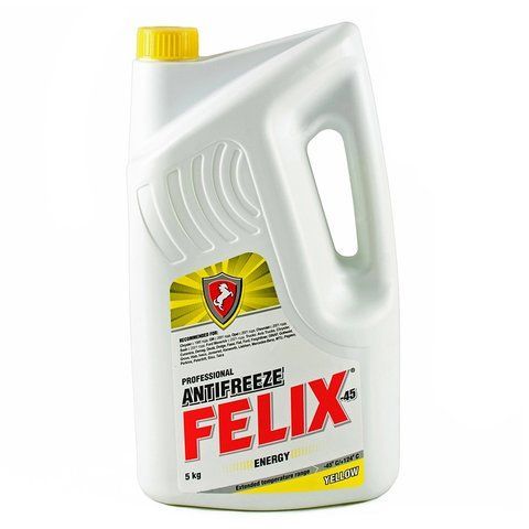 Готовий антифриз Felix Energy G12+ жовтий -45 &deg;C фото