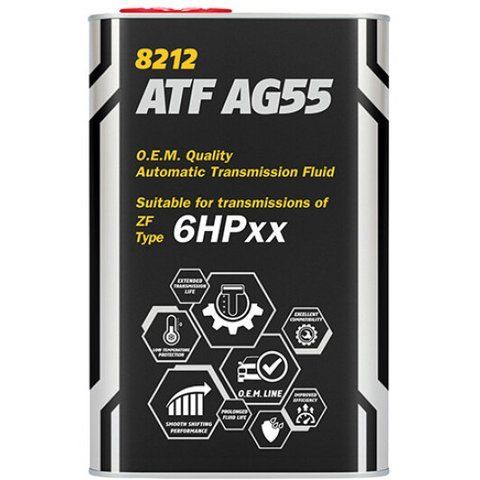 Mannol ATF AG55 (Metal), 1 л (MN8212-1ME) синтетична трансмісійна олива фото