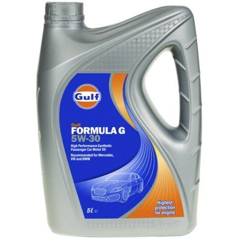 Gulf Formula G 5W-40 5 л, моторное масло фото