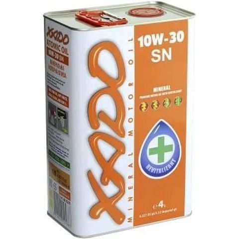 XADO Atomic Oil 10W-30 SN Red Boost, 4 л (XA25211) моторна олива фото