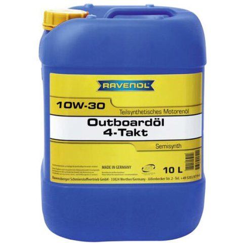 Ravenol Outboard 10W-30, 10 л (1153203010) моторное масло 4T фото