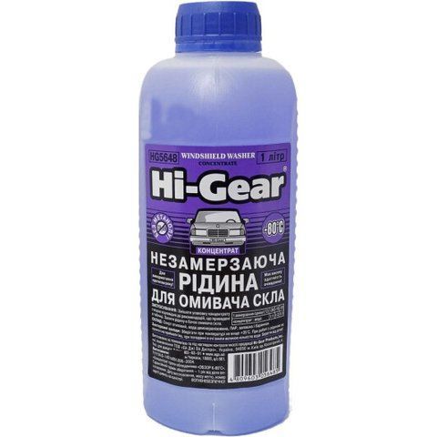 Концентрат омивача Hi-Gear зимовий -80&deg;С 1 л (HG5648) фото