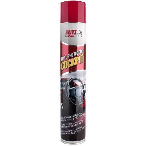 Поліроль для салону Blitz Line Vinyl Protectant Cockpit свіжість 750 мл 50637 фото