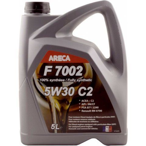 Areca F7002 С2 5W-30 5 л, (022f000500) моторна олива фото
