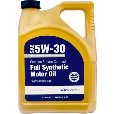 Subaru Full Synthetic Motor Oil 5W-30, 4,73 л (SOA427V1425) моторное масло фото