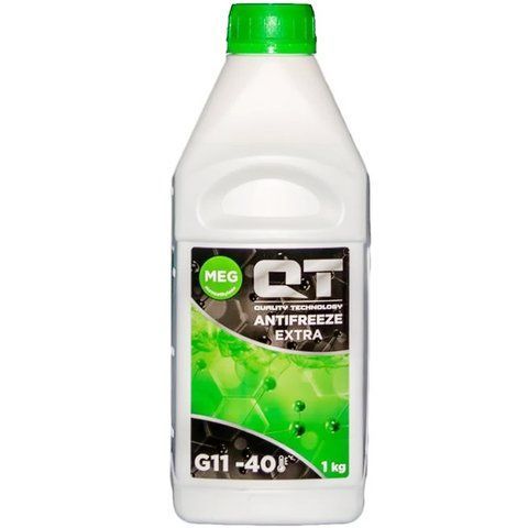 QT MEG Extra G11 зеленый -40 &deg;C, 1 л (QT562401) готовый антифриз фото