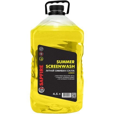 Sapfire Summer Screen Wash, 4.5 л (400526) омыватель стекла фото