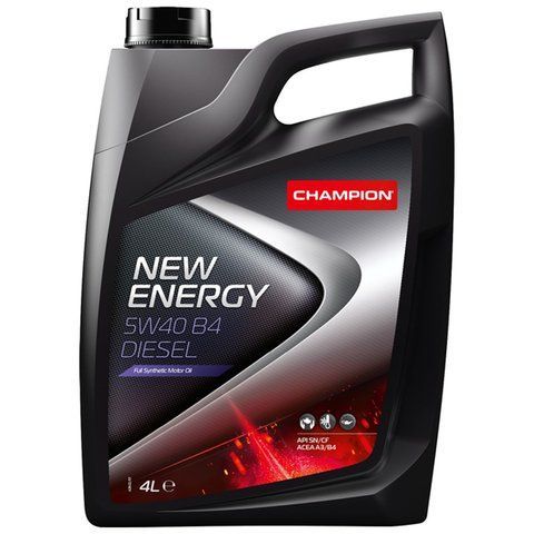 Champion New Energy B4 Diesel 5W-40, 4 л (8219917) моторна олива фото