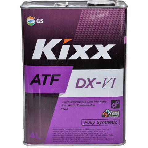 Kixx ATF DX-VI, 4 л (GS1131534) синтетична трансмісійна олива фото