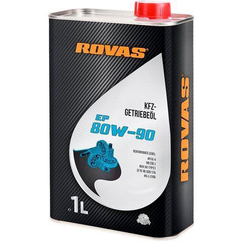Rovas EP 80W-90, 1 л (73654) минеральное трансмиссионное масло фото