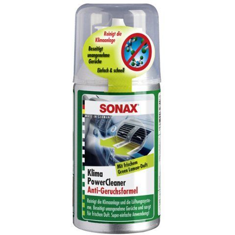 Sonax Klina PowerCleaner зелений лимон спрей очищувач кондиціонера фото