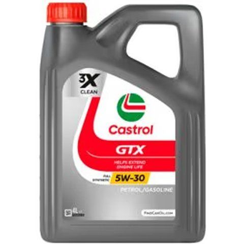 Castrol GTX 5W-30, 4 л (15EAF5) моторное масло фото