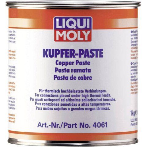 Liqui Moly Kupfer-Paste, 1 л (4061) медная смазка для тормозных колодок фото