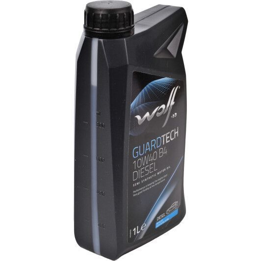 Wolf Guardtech B4 Diesel 10W-40 1 л, (8303517) моторное масло фото