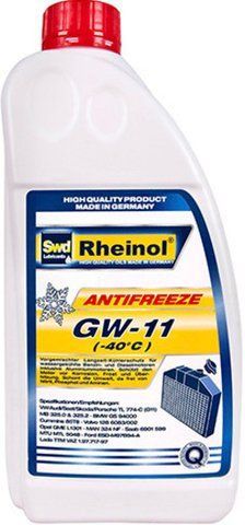 Готовый антифриз SWD Rheinol GW-11 G11 синий -40 &deg;C фото
