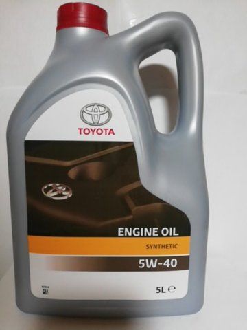Моторное масло Toyota Synthetic Италия 5w-40 5л (0888080375) фото