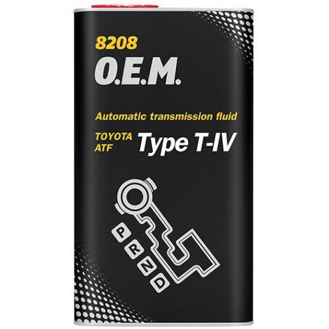 Mannol OEM Toyota ATF Type T-IV (Metal)), 4 л (MN8208-4ME) синтетична трансмісійна олива фото