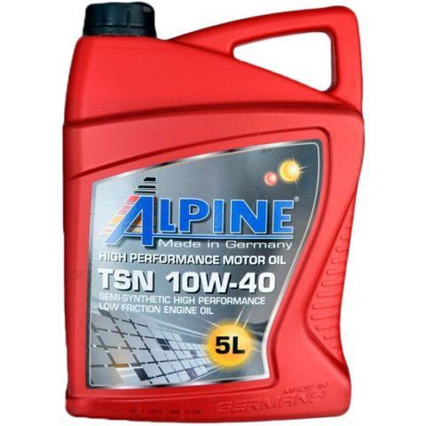 Alpine TSN 10W-40 5 л, (100132) моторна олива фото